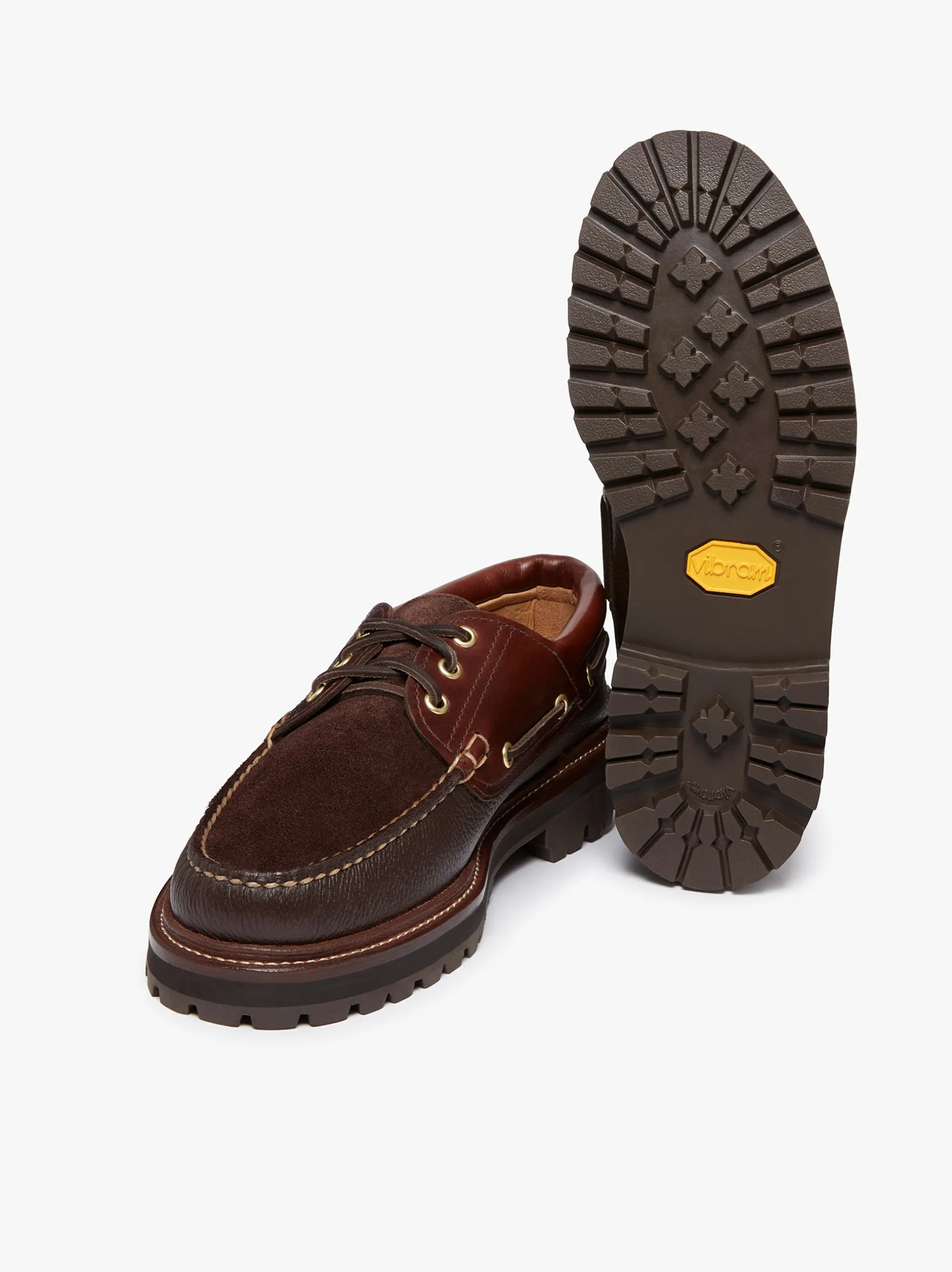 Best 1876 Camp Moc Leather & Suede Chunky Loafers