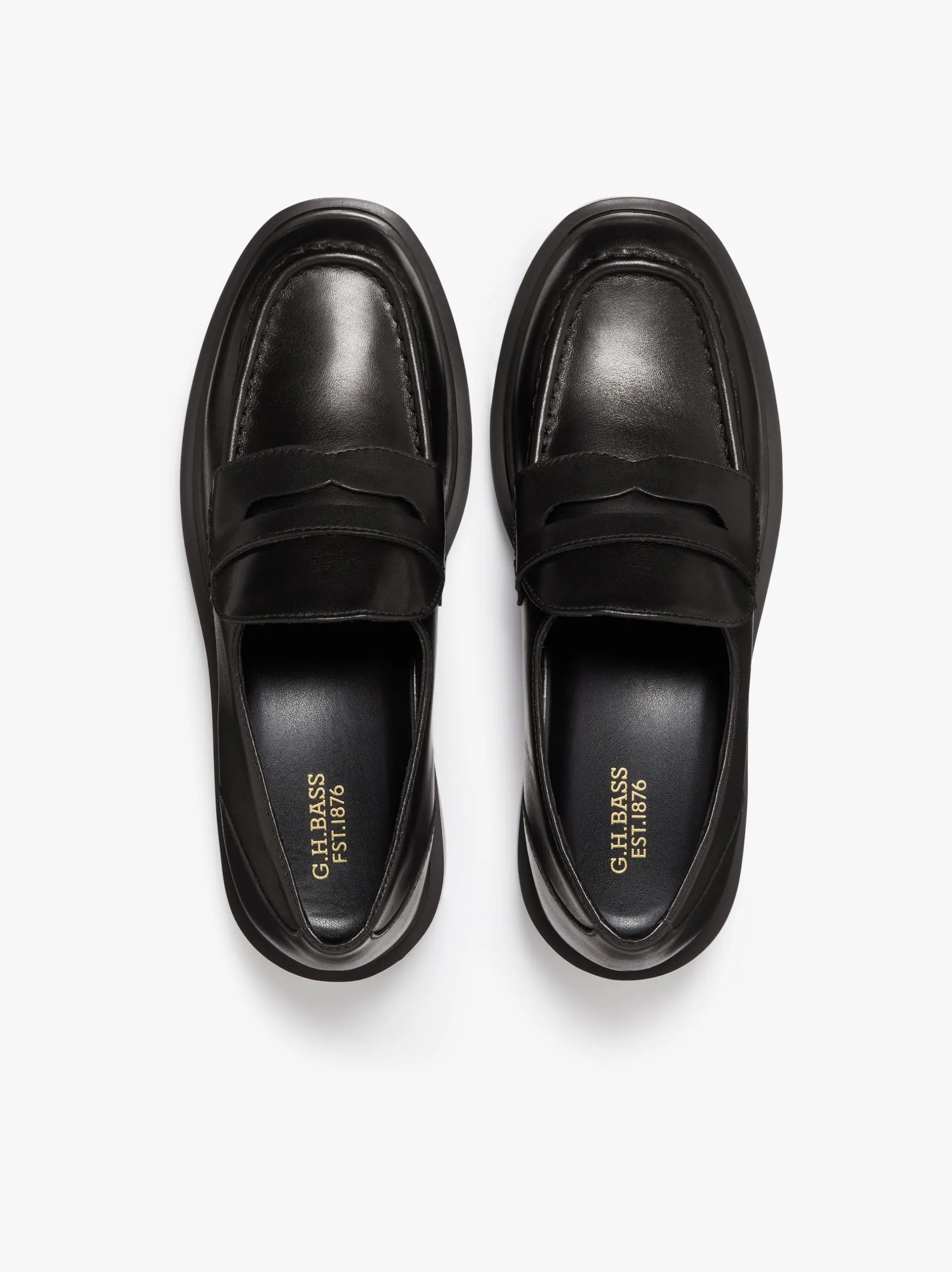 Sale Albany II Penny Loafers Leather Women Chunky Loafers