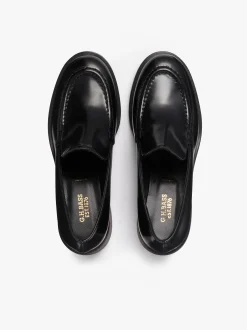 Anna Venetian Loafer Heels Leather Women Penny Loafers