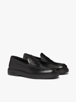 Clearance Bosco Cupsole Penny Loafers leather Chunky Loafers