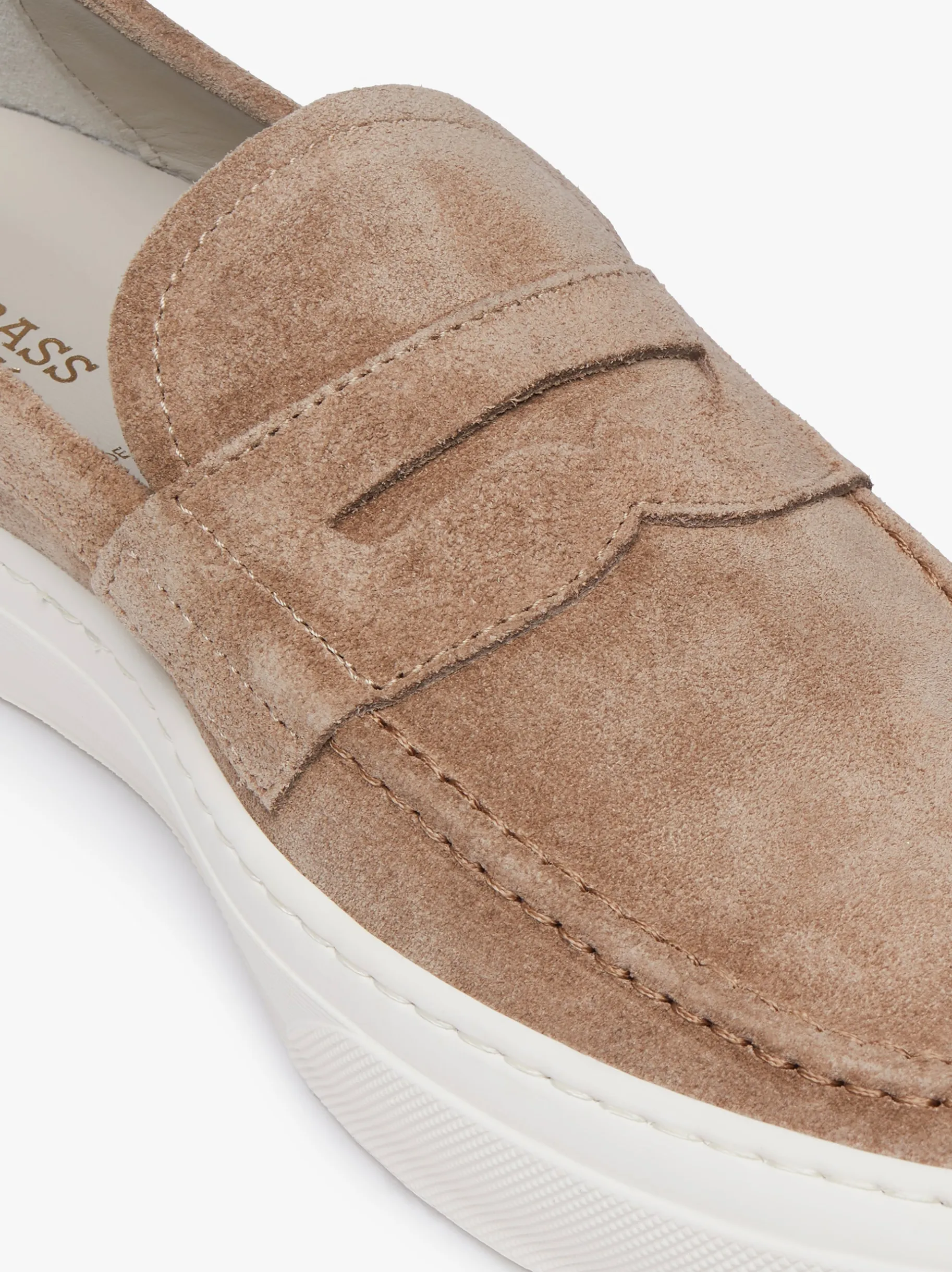 Buxton Penny Loafers Suede Penny Loafers