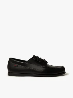 Sale Camp Moc Jackman Black Leather Boots & Moccasins