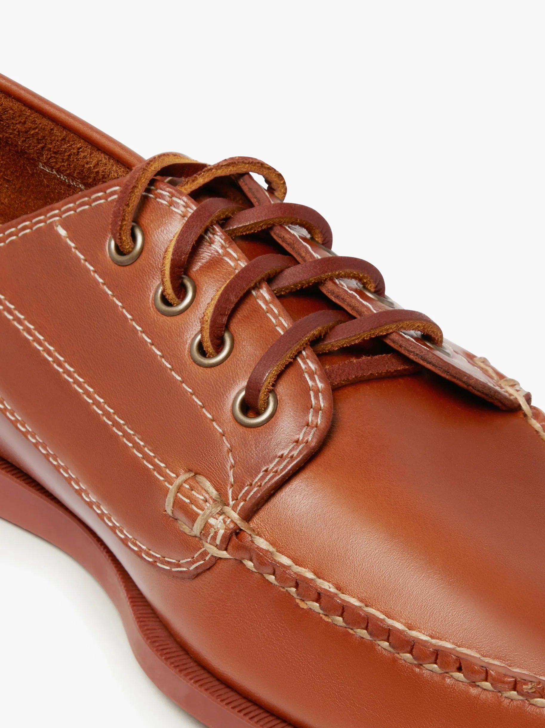 Outlet Camp Moc Jackman Leather Boots & Moccasins