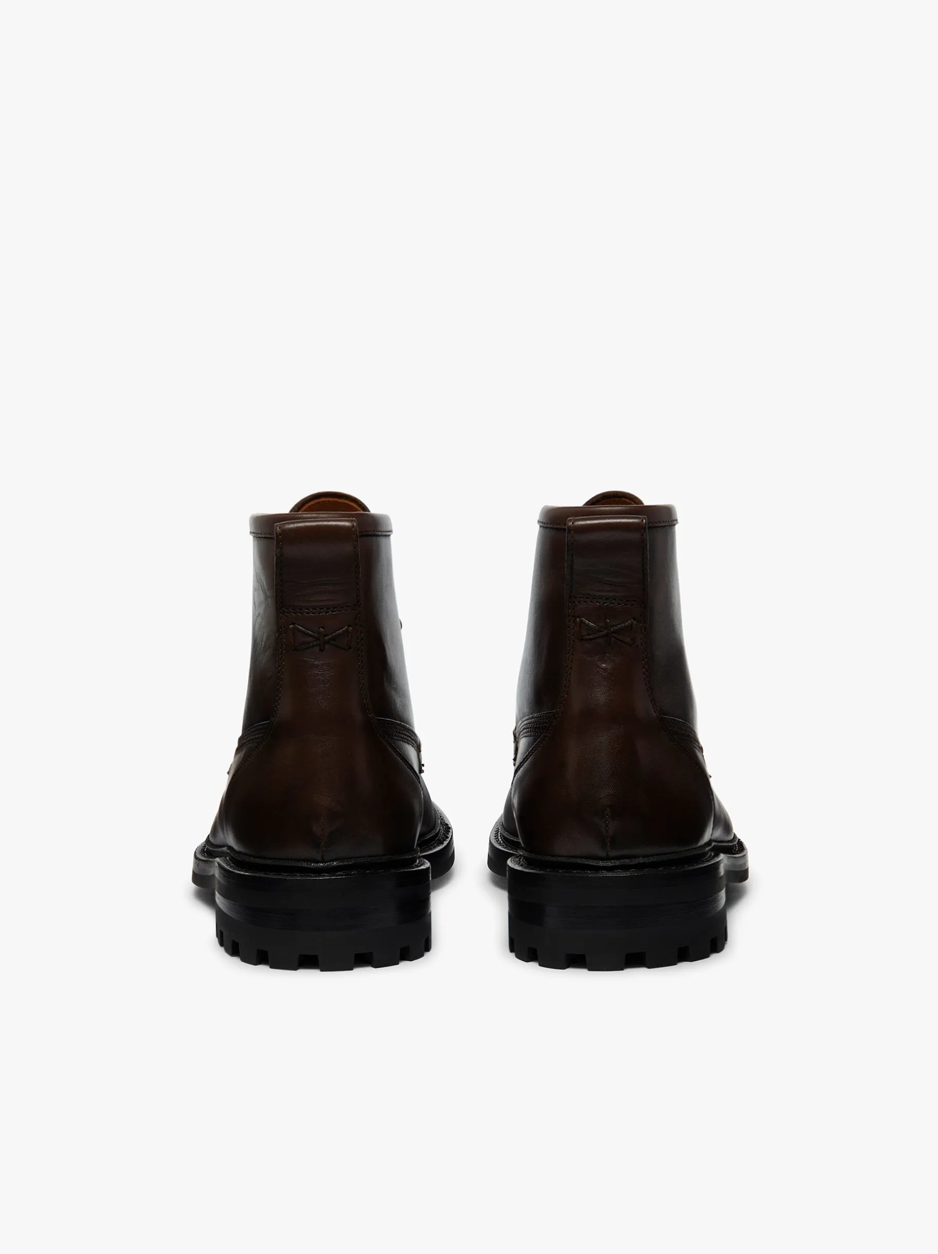 Hot Chase Moc Toe Boots Leather Boots & Moccasins