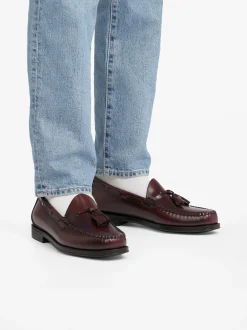 Outlet Easy Weejuns Larkin Tassel Loafers Leather Tassel Loafers