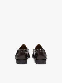 Online Easy Weejuns Larkin Tassel Loafers Chocolate leather Tassel Loafers