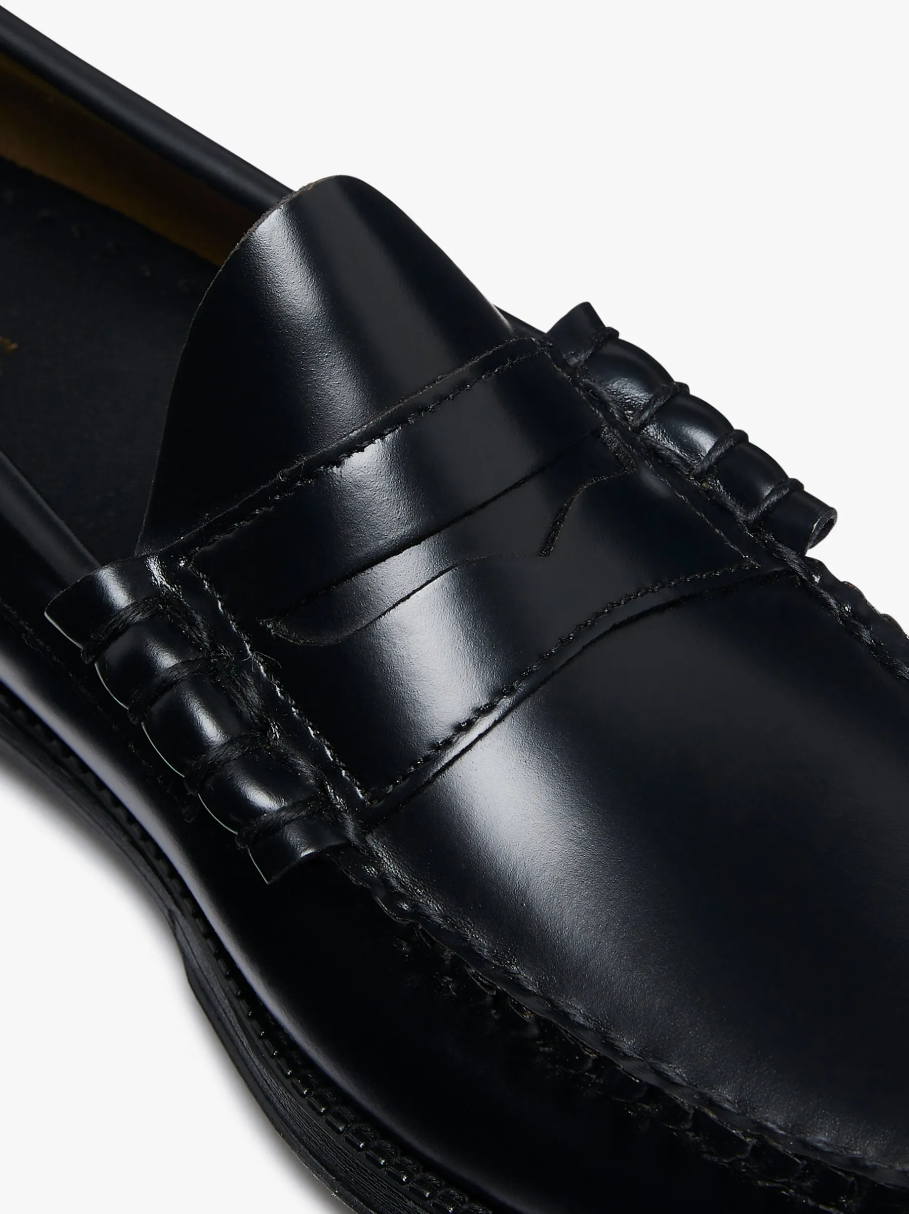 Discount Easy Weejuns Larson Flag Penny Loafers Leather Penny Loafers