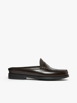 Outlet Easy Weejuns Larson Penny Slides brown Easy Weejuns