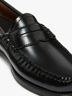 Discount Easy Weejuns Penny Love Note Loafers Leather Women Penny Loafers