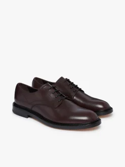 Online Franklin Derby Wine Leather Derbys & Lace Ups