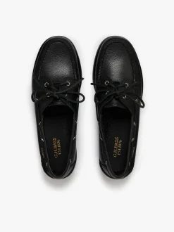 Clearance Jetty II 2 Eye Boat Shoes Tumbled Leather Boat Shoes