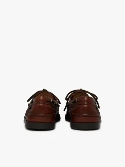 Sale Jetty II 2 Eye Boat Shoes Tumbled Leather Boat Shoes