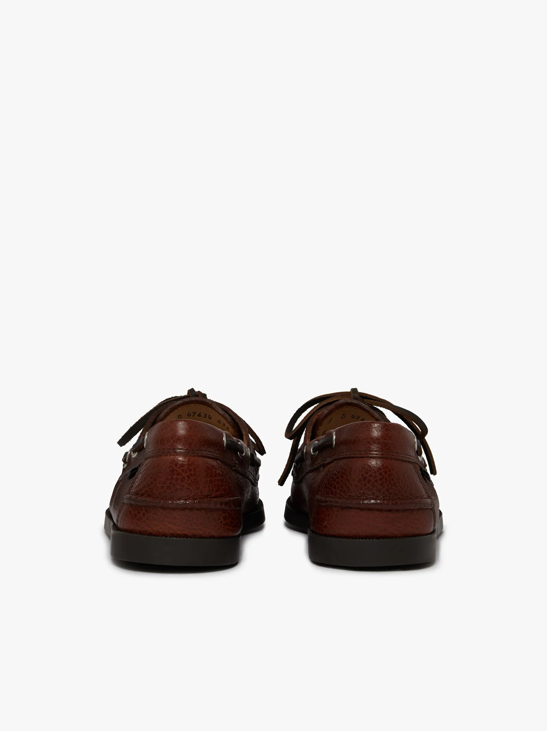 Sale Jetty II 2 Eye Boat Shoes Tumbled Leather Boat Shoes