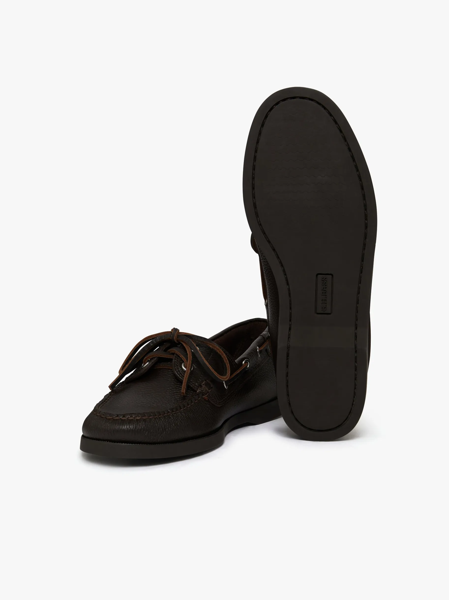 Sale Jetty II 2 Eye Boat Shoes Tumbled Leather Boat Shoes