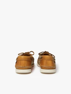 Outlet Jetty III 2 Eye Boat Shoes Textured Leather Boots & Moccasins
