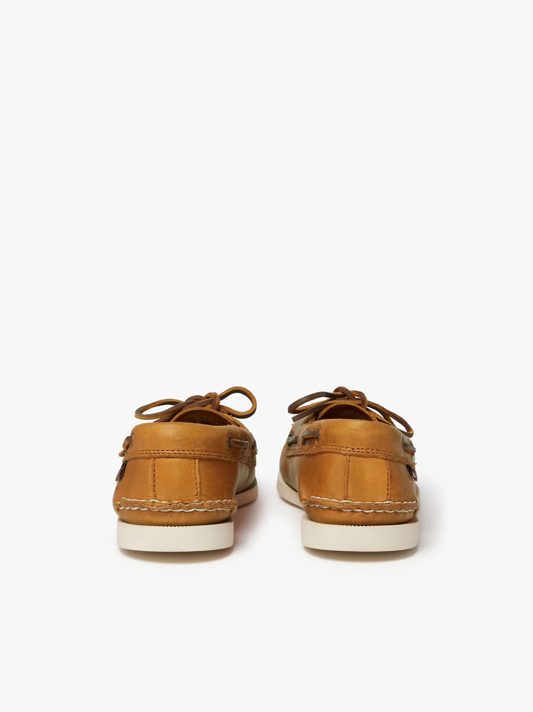 Outlet Jetty III 2 Eye Boat Shoes Textured Leather Boots & Moccasins