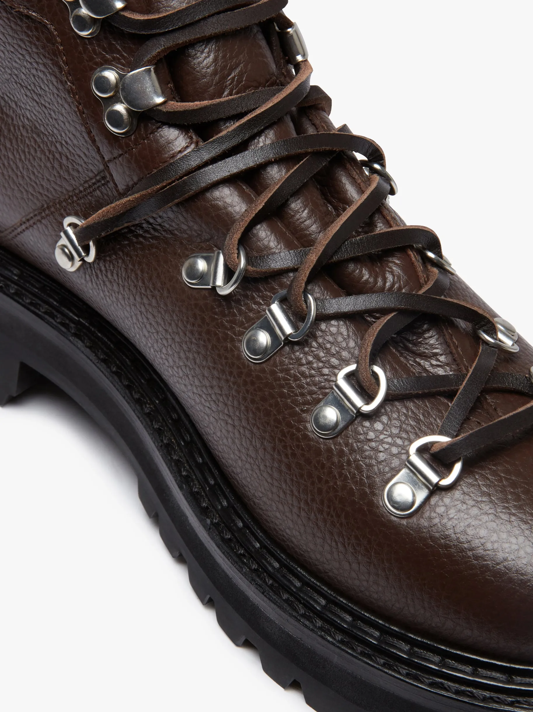 Mason Alpine Boots Tumbled Leather Boots & Moccasins