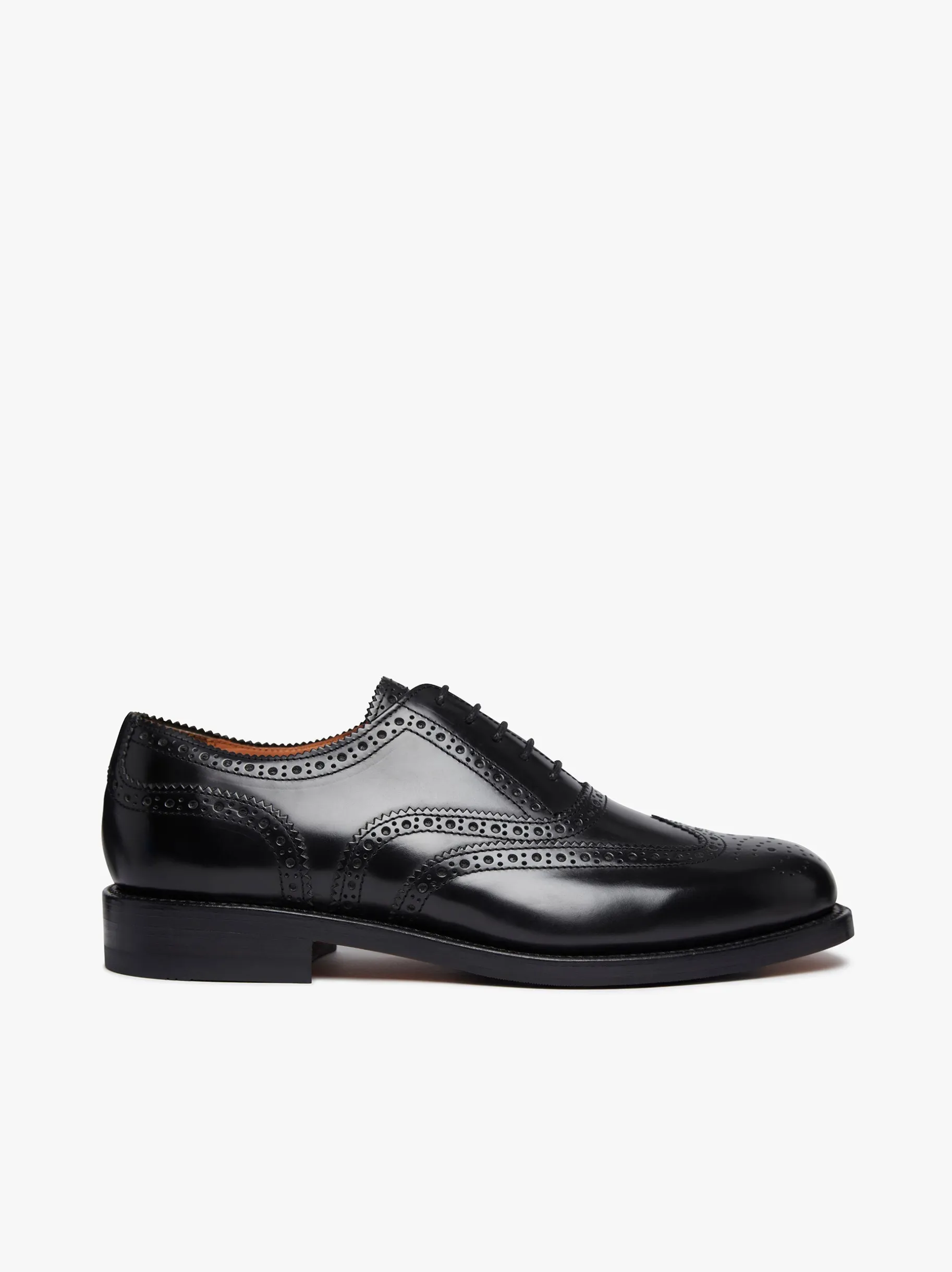Online Monogram Double Brogue Wingtip Leather Derbys & Lace Ups