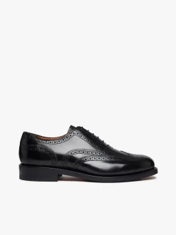 Online Monogram Double Brogue Wingtip Leather Derbys & Lace Ups
