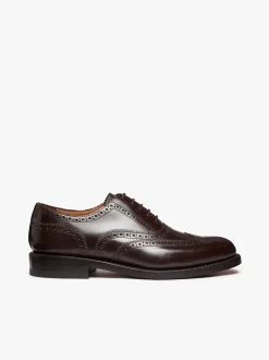 Discount Monogram Double Brogue Wingtip Leather Derbys & Lace Ups