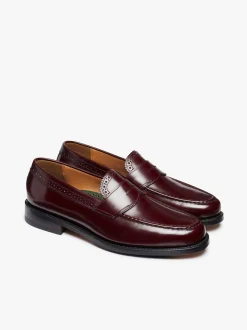 Hot Monogram Loafers Leather Penny Loafers