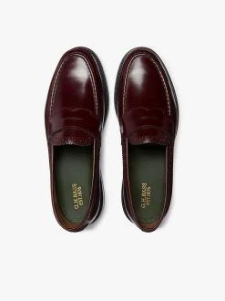 Hot Monogram Loafers Leather Penny Loafers