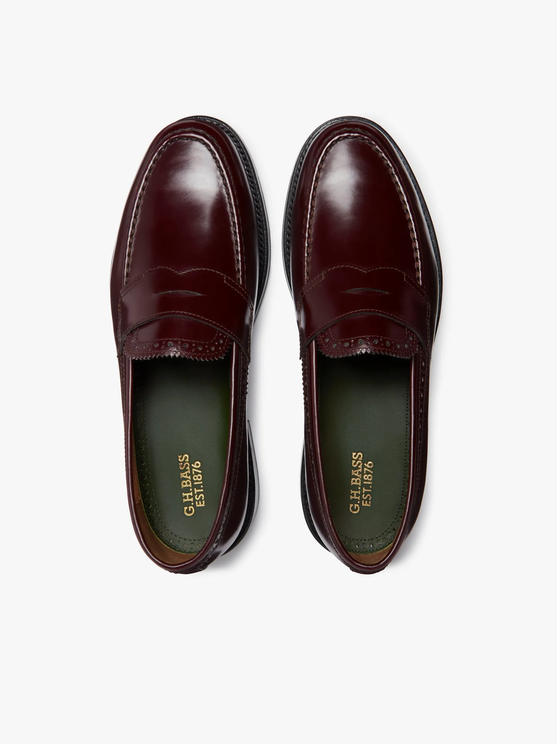 Hot Monogram Loafers Leather Penny Loafers