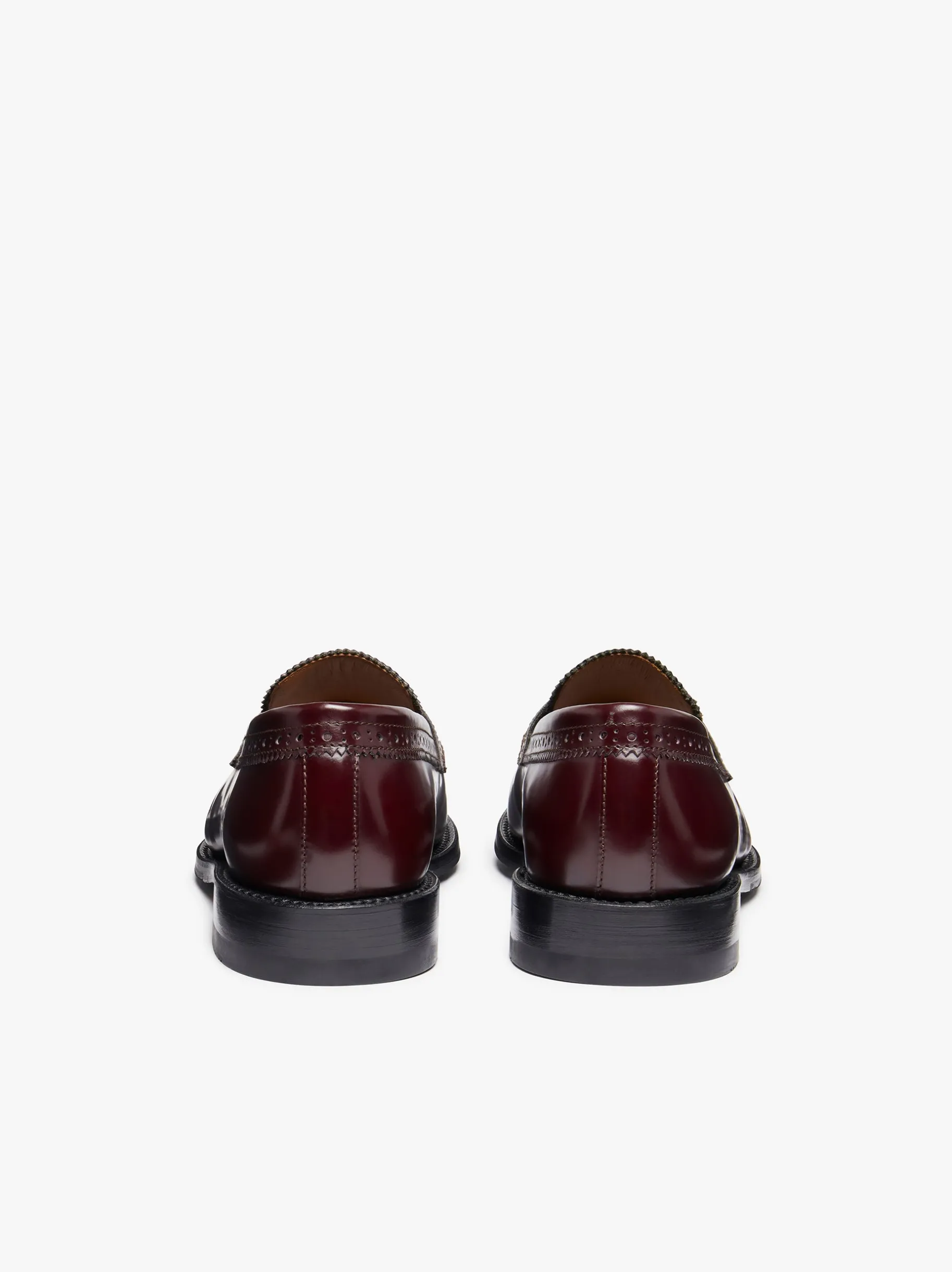 Hot Monogram Loafers Leather Penny Loafers