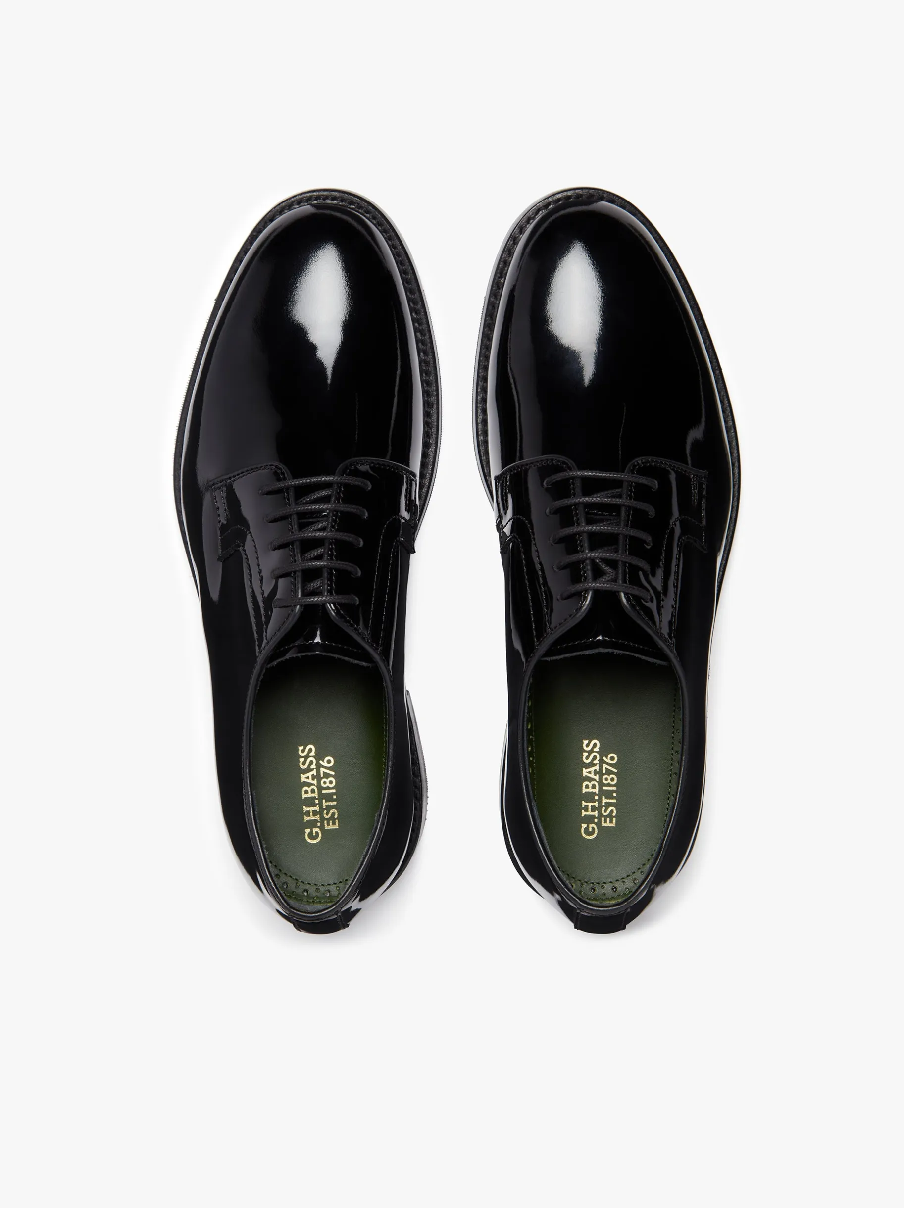 Online Monogram Patent Derby Patent Leather Derbys & Lace Ups