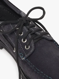 Sale Ranger Camp Moc Navy Suede Boots & Moccasins