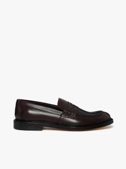 New Stanford Penny Loafers Burnished Leather Penny Loafers