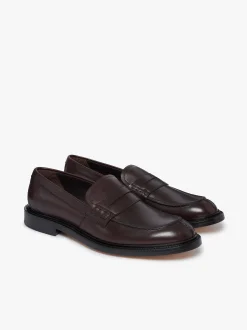 New Stanford Penny Loafers Burnished Leather Penny Loafers