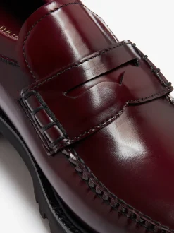 Sale Weejuns Grace Super Lug Penny Loafers Leather Women Chunky Loafers