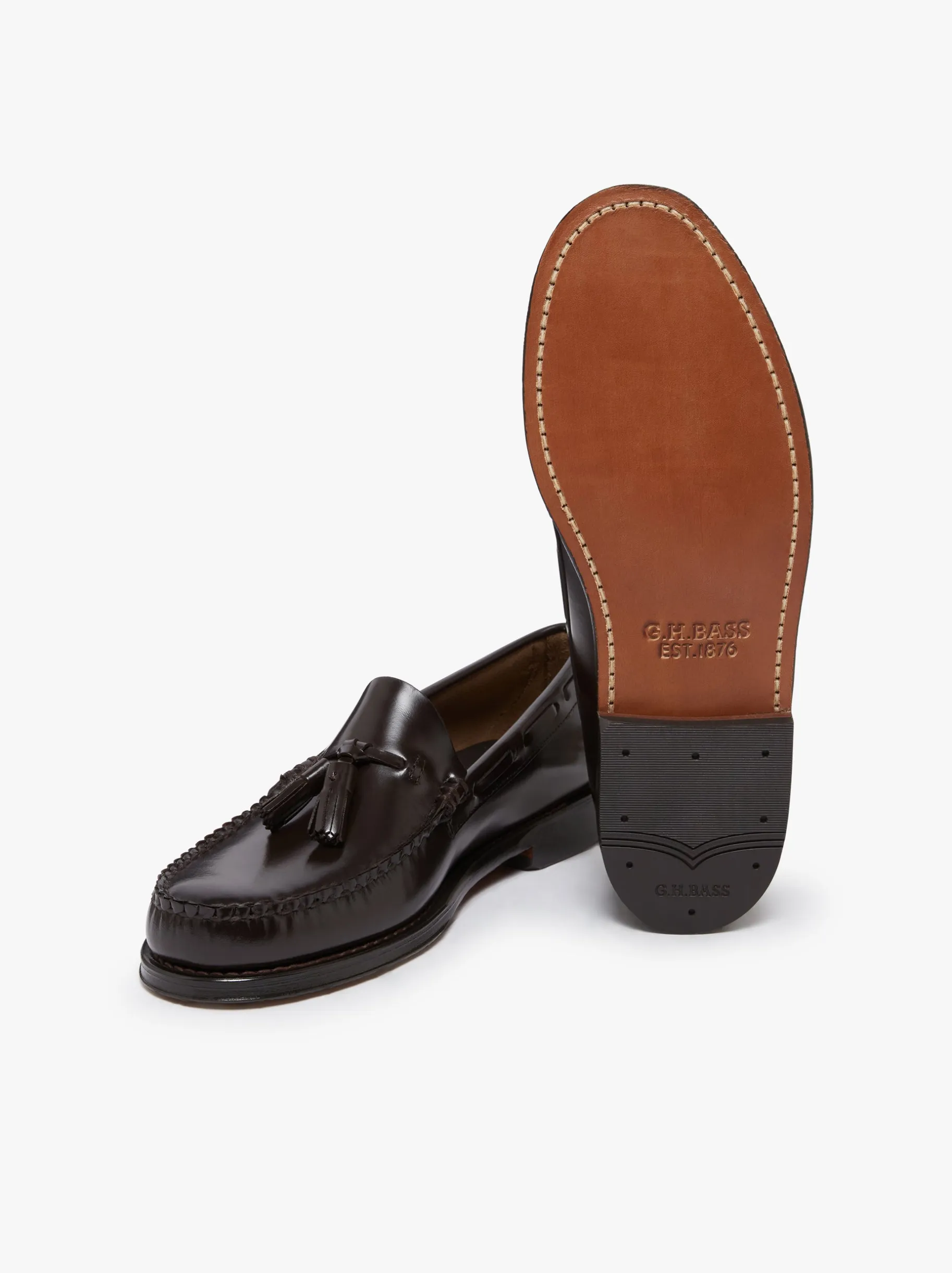 Discount Weejuns Larkin Tassel Loafers leather with leather sole Tassel Loafers