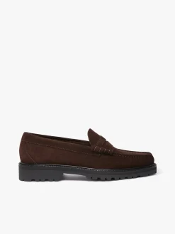 Outlet Weejuns Larson Lug Penny Loafers suede Penny Loafers