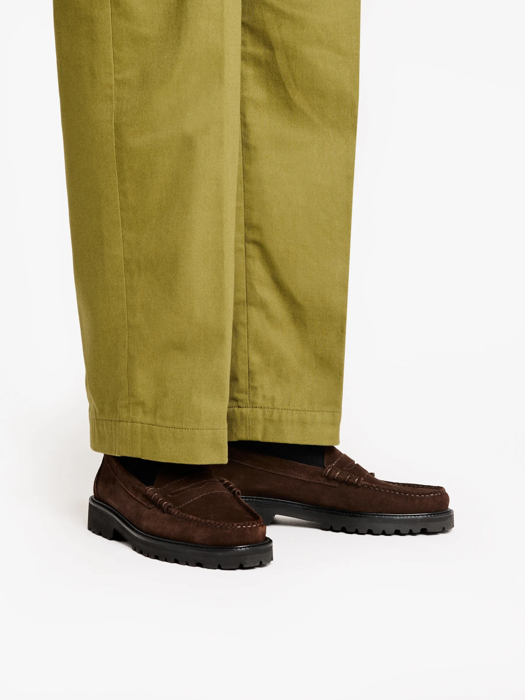 Outlet Weejuns Larson Lug Penny Loafers suede Penny Loafers