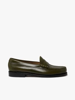 Online Weejuns Larson Penny Loafers green leather Penny Loafers