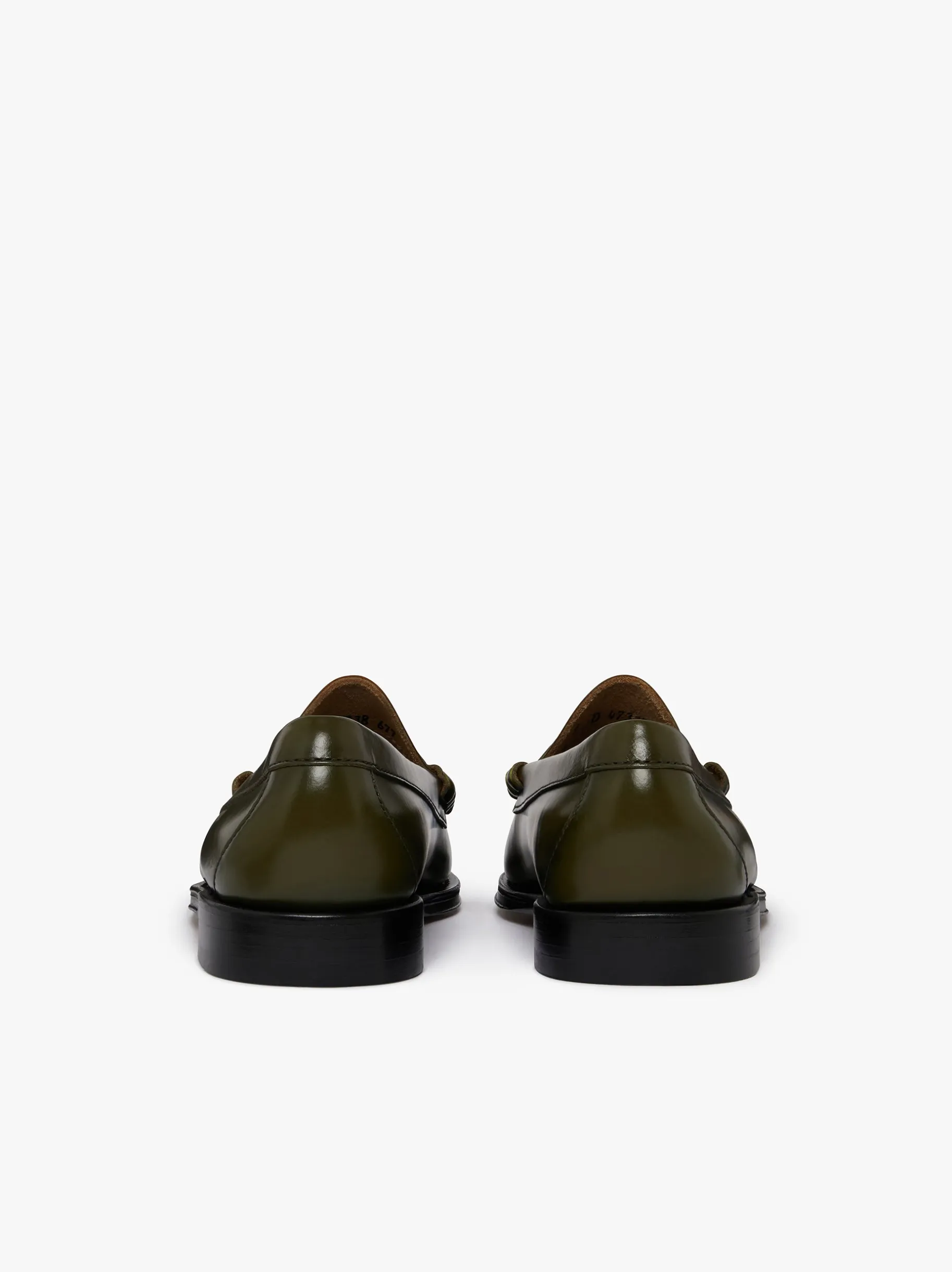 Online Weejuns Larson Penny Loafers green leather Penny Loafers
