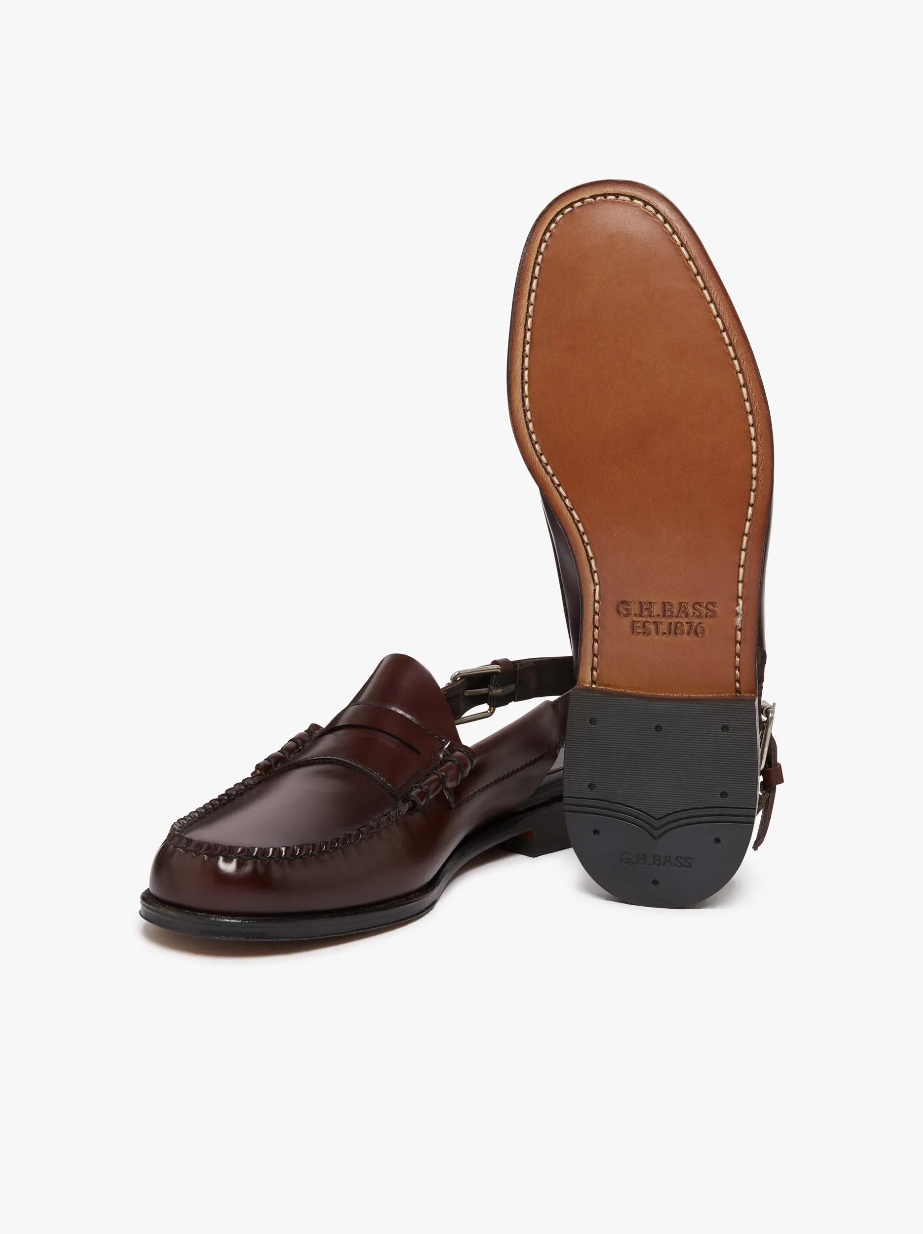 Clearance Weejuns Larson Penny Slingback Loafers Penny Loafers