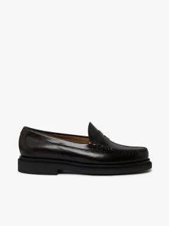 Sale Weejuns Larson Step Penny Loafers Chocolate leather Penny Loafers