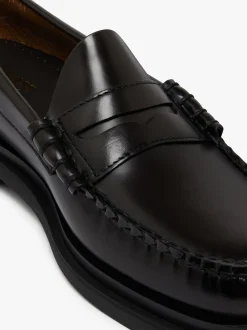 Sale Weejuns Larson Step Penny Loafers Chocolate leather Penny Loafers