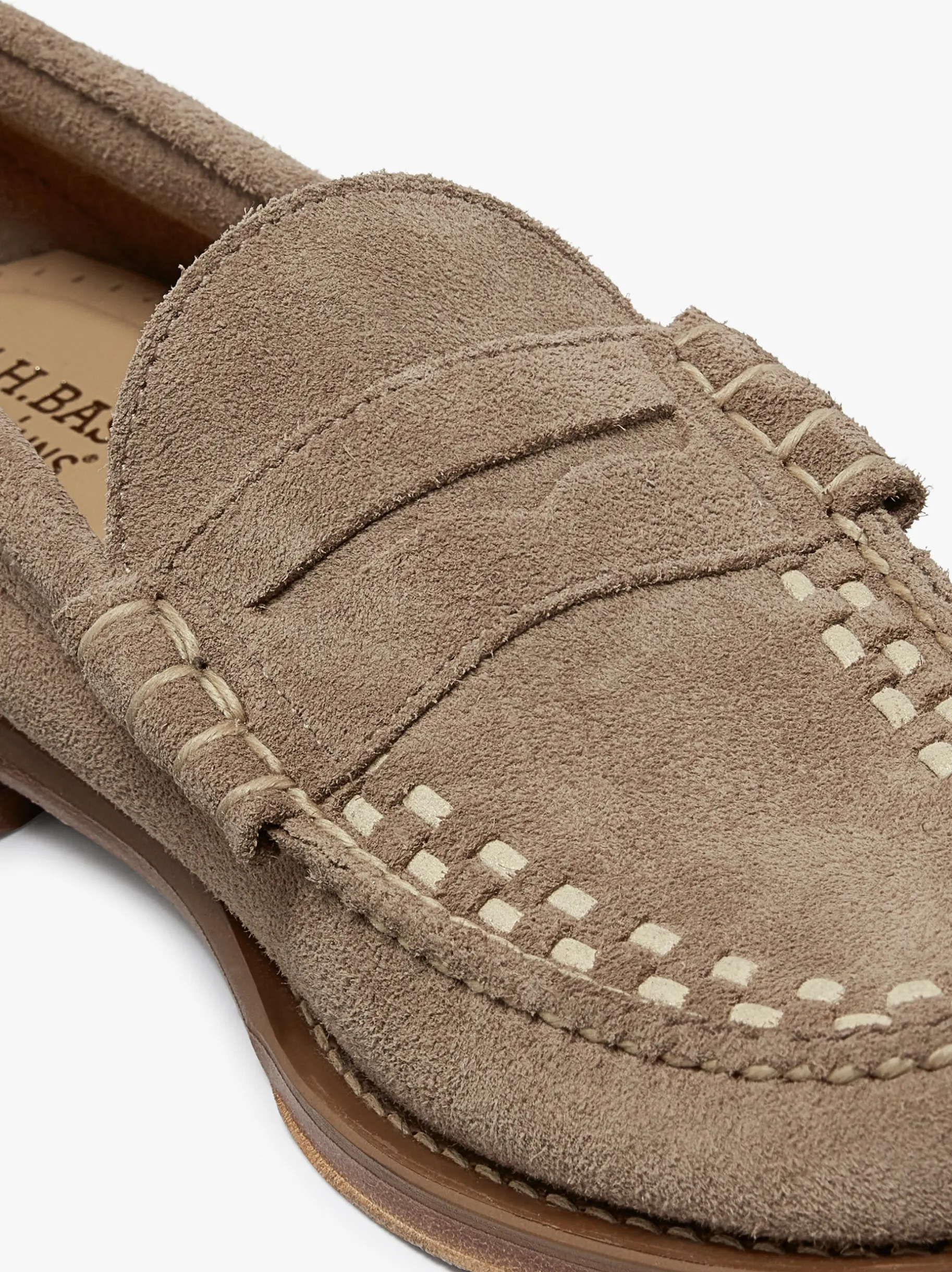 Hot Weejuns Larson Weave Loafers Suede Penny Loafers