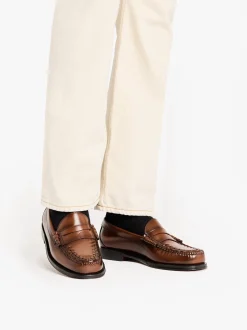 Best Weejuns Larson Weave Loafers leather Penny Loafers