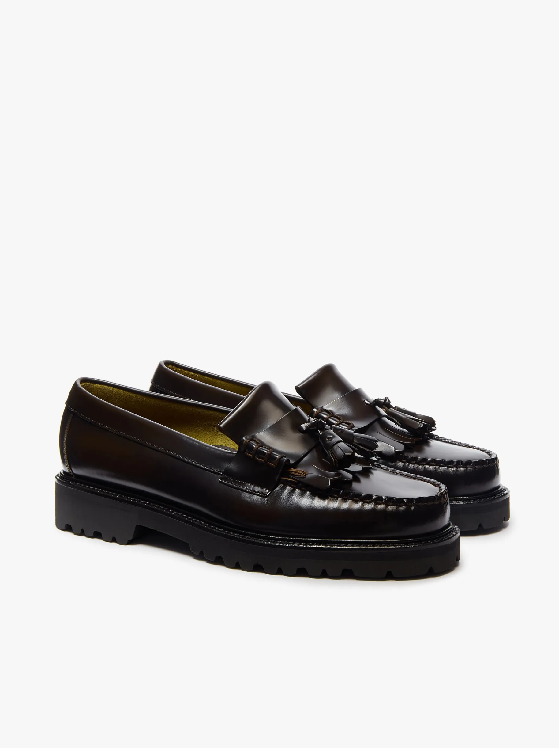 Hot Weejuns Layton II Kiltie Lug Loafers leather Penny Loafers