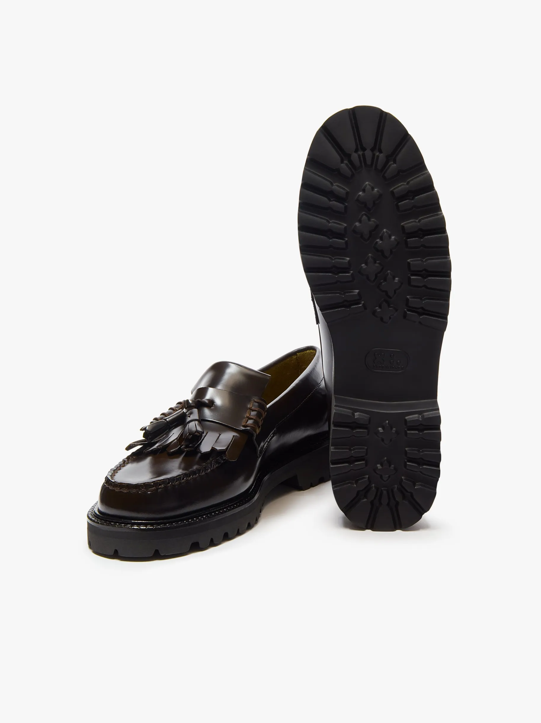 Hot Weejuns Layton II Kiltie Lug Loafers leather Penny Loafers