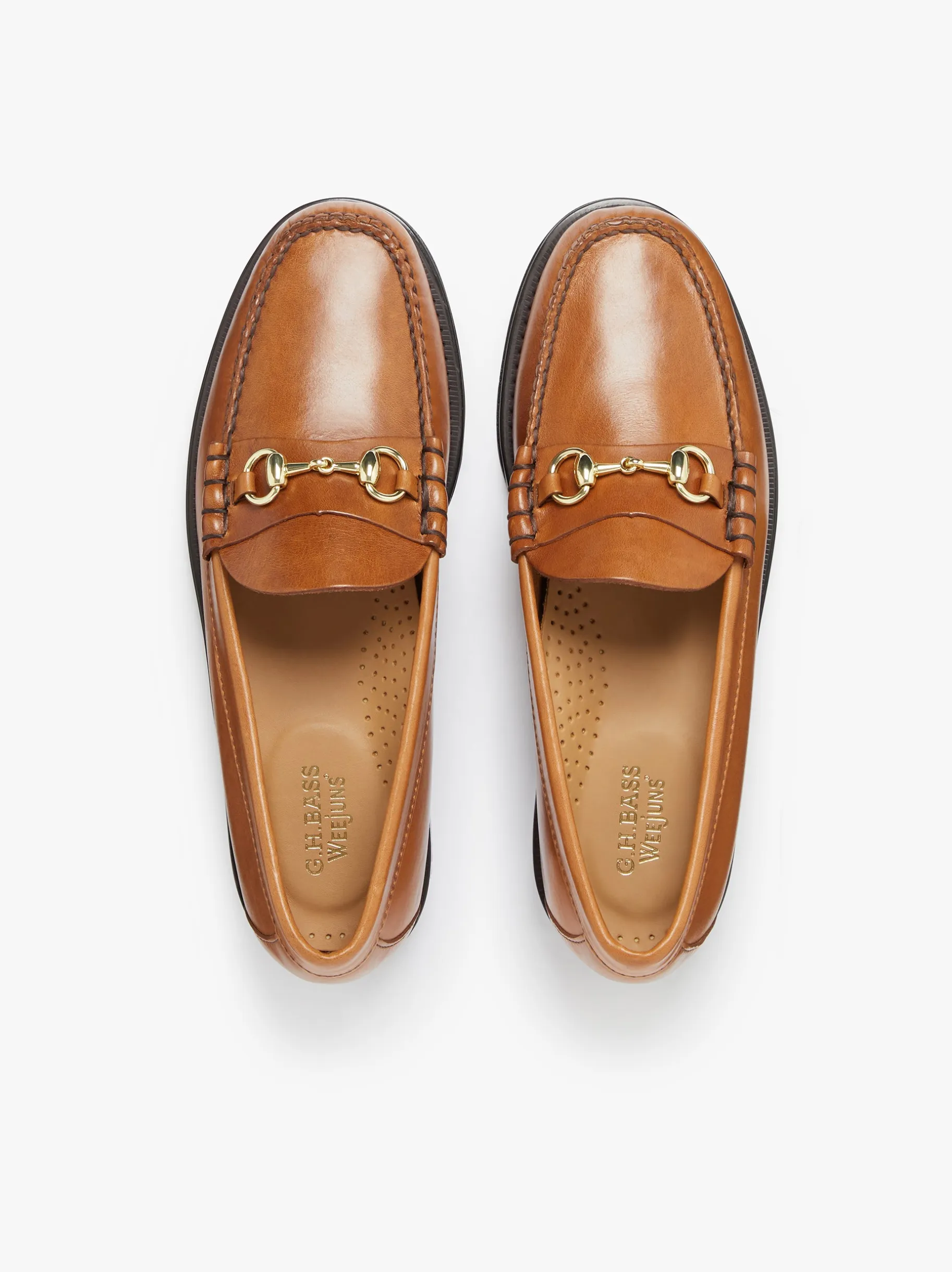 Weejuns Lincoln Penny Loafers pull up leather Penny Loafers