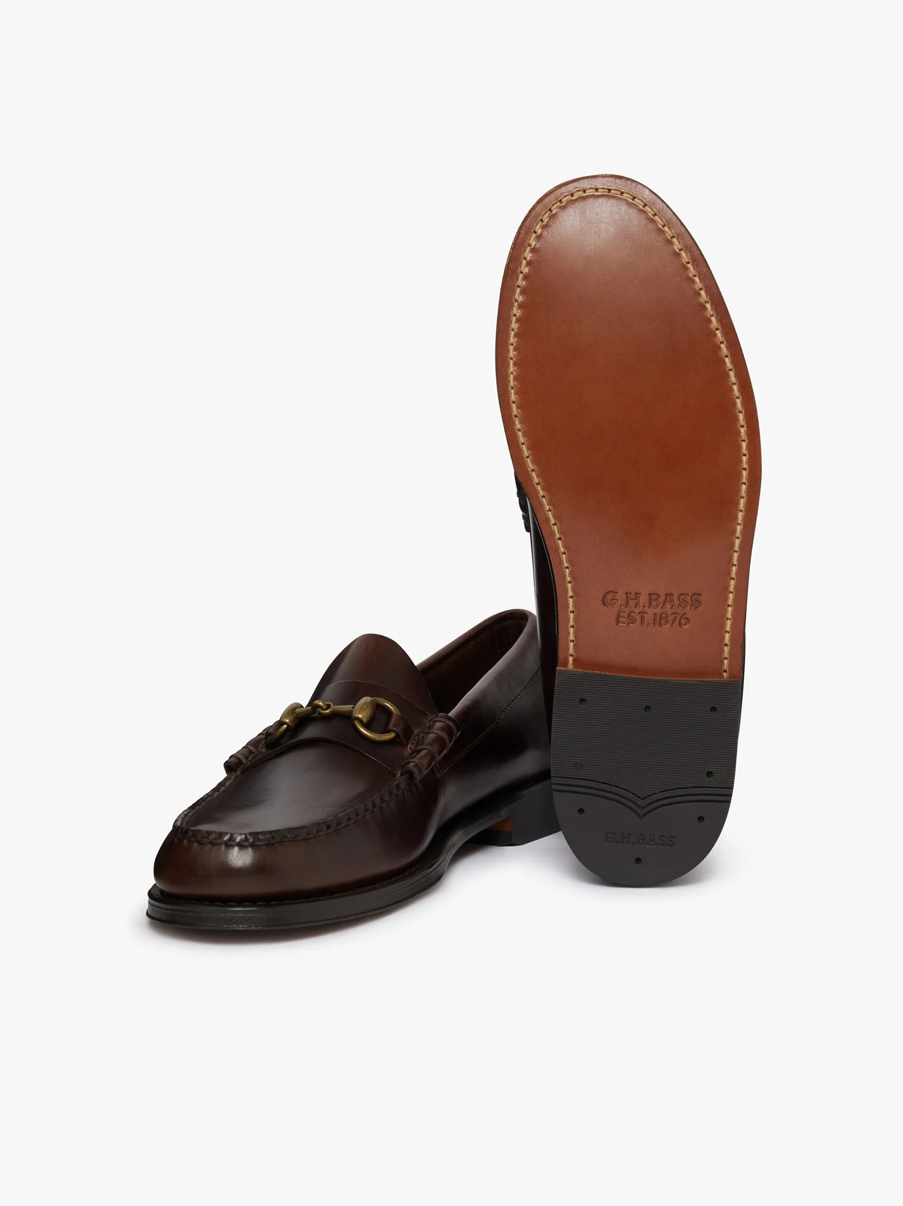 Clearance Weejuns Lincoln Penny Loafers pull up leather Penny Loafers