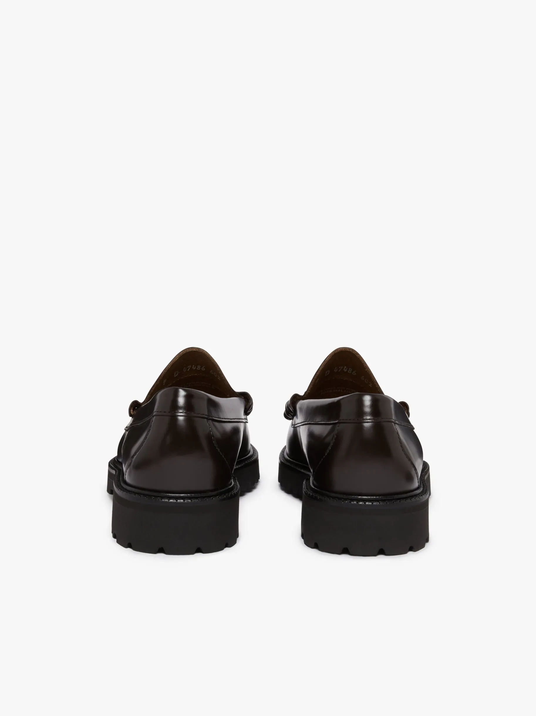 New Weejuns Lug Larson Penny Loafers leather with lug sole Chunky Loafers