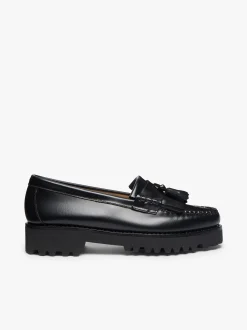 Online Weejuns 90s Esther Kiltie Tassel Loafers Leather Women Chunky Loafers
