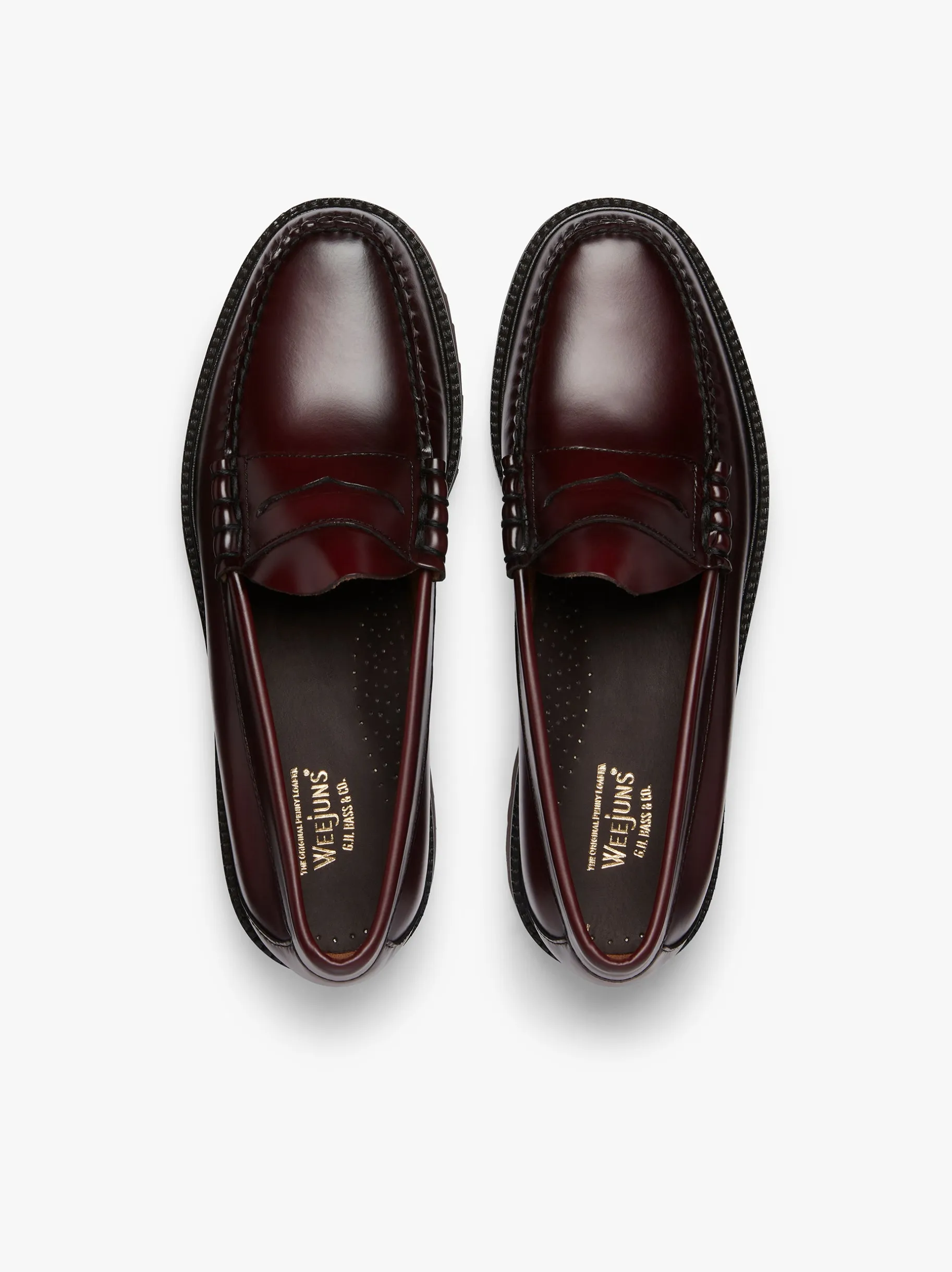 New Weejuns 90s Larson Penny Loafers Leather Penny Loafers